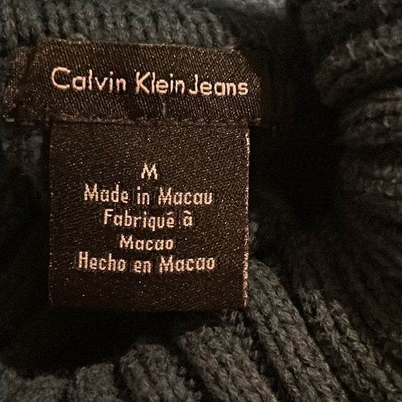 Calvin Klein Turtleneck Ribbed Sweater - Picture 8 of 9